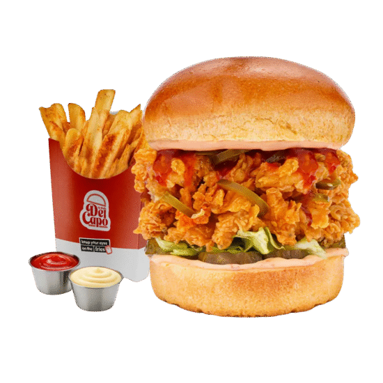 Babe on Fire Burger