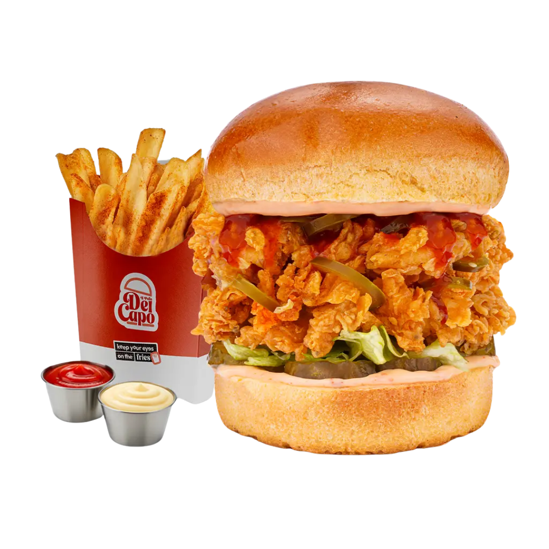 Babe on Fire Burger
